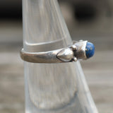 Vintage Sterling Lapis Band 5.25
