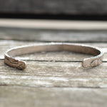 Vintage Sterling Harley Davidson Logo Cuff