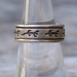 Vintage Sterling Lizard Band 6.5