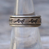 Vintage Sterling Lizard Band 6.5