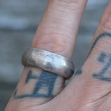 Vintage Sterling Silver Band 7