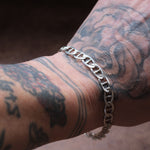 Vintage Sterling Mariner Chain Bracelet