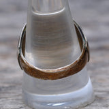 Vintage Sterling Turquoise Turquoise Feather Ring 10.75