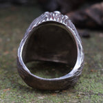Vintage Sterling Turquoise Ring 8.5