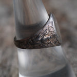 Vintage Sterling Silver Eagle Signet Ring 7.75