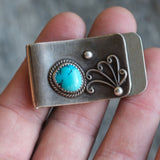 Vintage Turquoise Money Clip