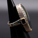 Vintage Sterling Labradorite Ring 5