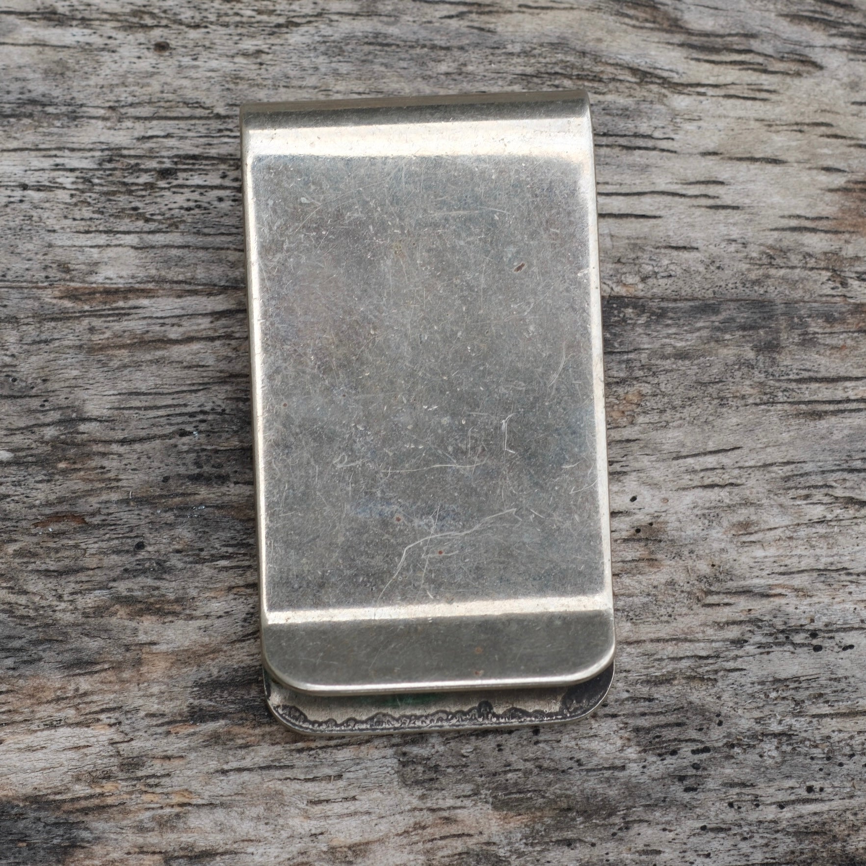 Vintage Sterling Overlay Kokopelli Money Clip