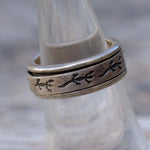 Vintage Sterling Lizard Band 6.5