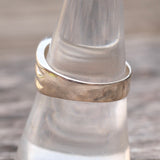 Vintage Sterling Silver Modernist Ring 8.5