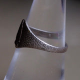 Vintage Sterling Silver Arrowhead Band Ring 7.75