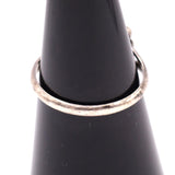 Vintage Sterling Multistone Inlay Ring 6.75