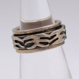 Vintage Sterling Silver Spinner Ring 5