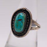 Vintage Sterling Turquoise Ring 8