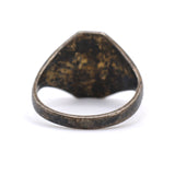 Vintage Sterling Silver Blank Signet Ring 6.25