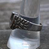 Vintage Sterling Silver Horseshoe Ring 10.25
