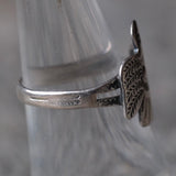 Vintage Sterling Silver Thunderbird Ring 7