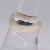 Vintage Sterling Silver Band 8