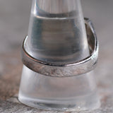 Vintage Sterling Green Stone Signet Ring 11