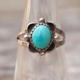 Vintage Sterling Turquoise Ring 5