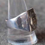 Vintage Sterling Federal Prison Service Momento Ring 11