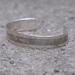 Vintage Sterling Silver Textured Cuff