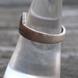 Vintage Sterling Silver Band 7