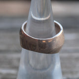 Vintage Sterling Silver Modernist Band 5.25