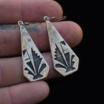 Vintage Sterling Hopi Earrings