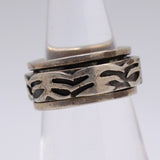 Vintage Sterling Silver Spinner Ring 5