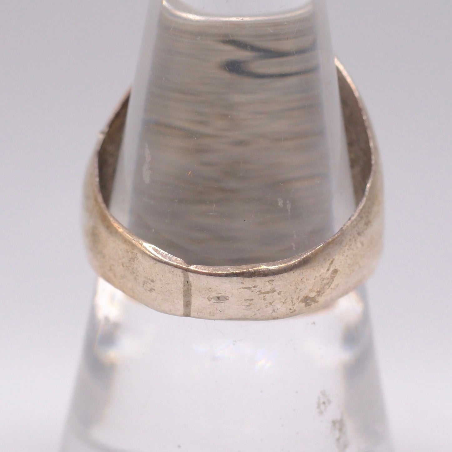 Vintage Sterling Turquoise Bear Paw Ring 9