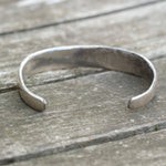 Vintage Sterling Turquoise and Coral Inlay Cuff