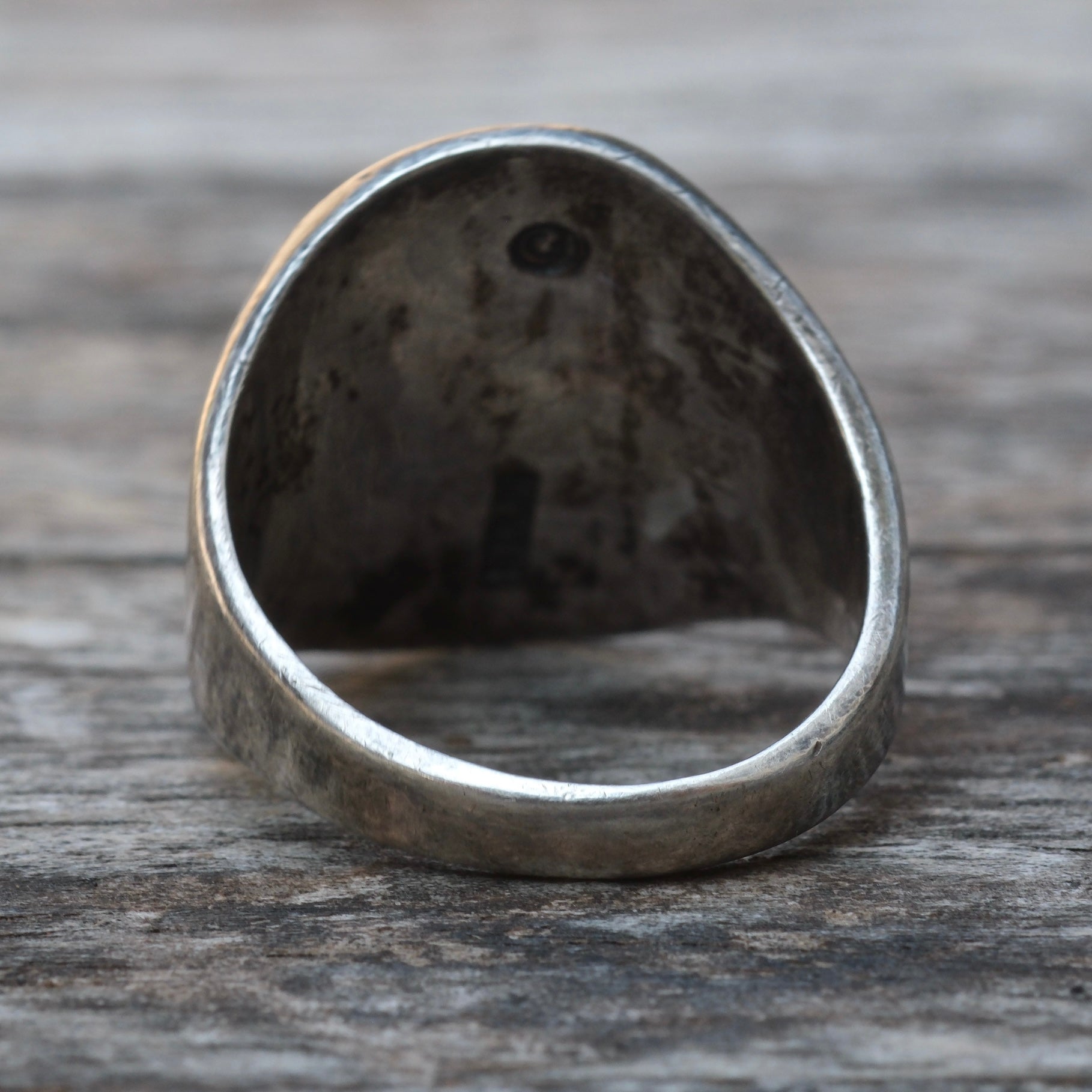 Vintage Sterling Silver Kokopelli Ring 8.5