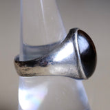 Vintage Sterling Tigers Eye Cabochon Ring 8