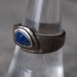 Vintage Sterling Lapis Band 7