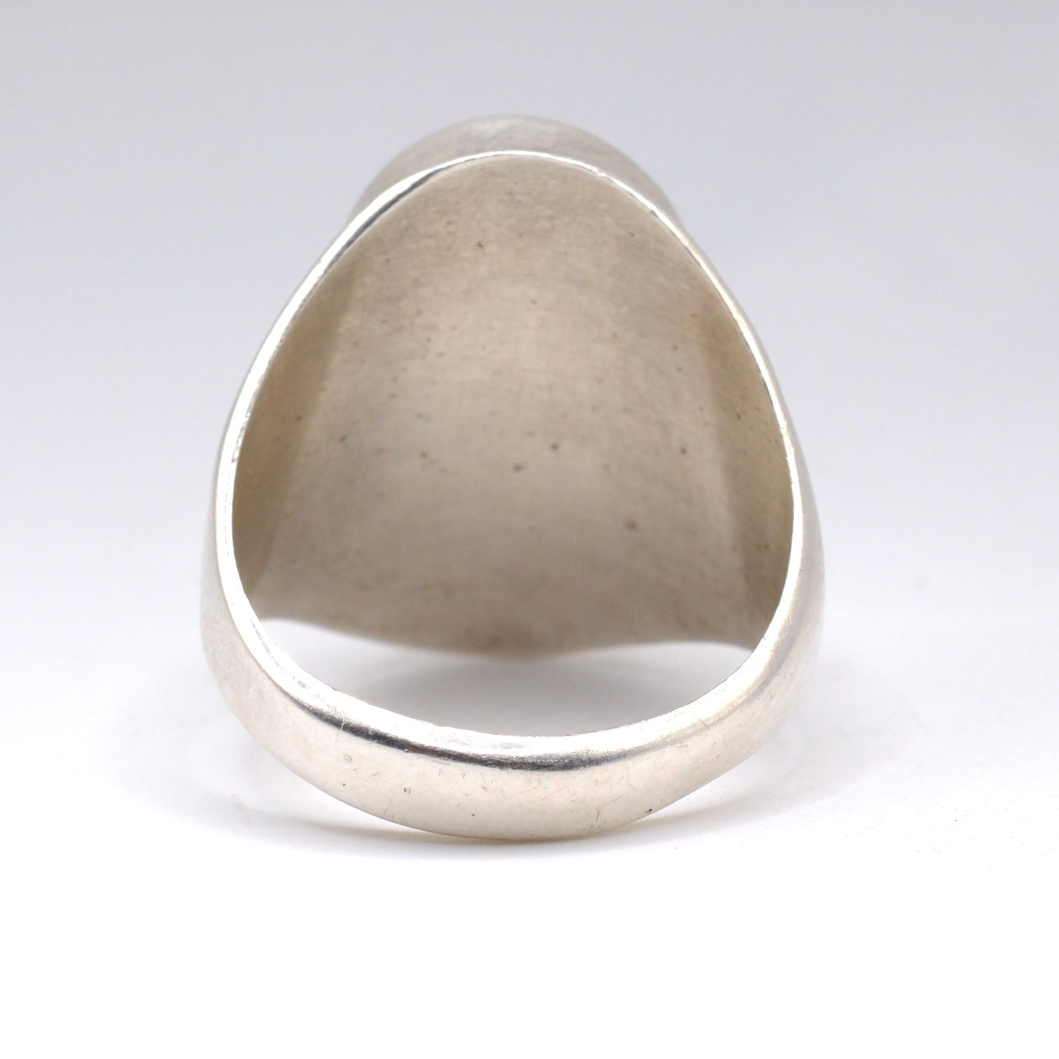 Vintage Sterling Zuni Inlay Shriners Ring 11.25