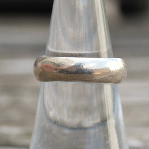 Vintage Sterling Silver Band 6.75
