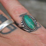 Vintage Sterling Turquoise Ring 5