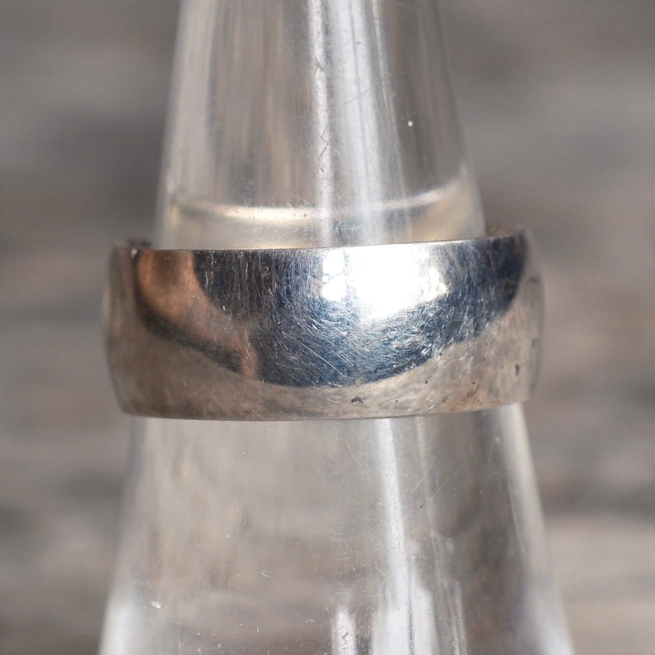Vintage Sterling Silver Band Ring 7