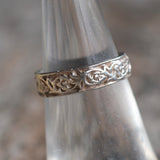 Vintage Sterling Silver Band 5.75