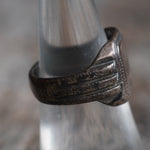 Vintage Sterling Silver Signet Ring 7