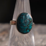 Vintage Sterling Turquoise Ring 5.5