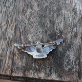 Vintage Sterling Silver Thunderbird Pin