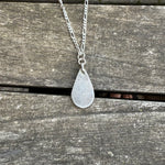 Vintage STerling Turquoise Shadowbox Necklace