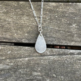 Vintage STerling Turquoise Shadowbox Necklace