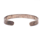 Vintage Sterling Silver Harley Davidson Cuff Bracelet 6.75"