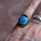 Vintage Sterling Turquoise Ring 5