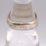 Vintage Sterling Turquoise Stamped Arrows Ring 7.5