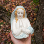 Vintage Ceramic Praying Mary Planter