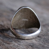 Vintage Sterling Silver Hopi Bear Claw Ring 10